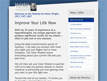 Tablet Screenshot of insightsfromwithin.com